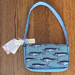Viral beaded Sardine Beaded Bag